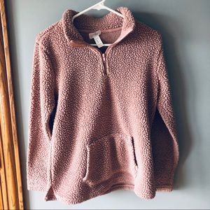 Just Be cozy quarter zip